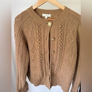 J.Crew Camel Cardigan